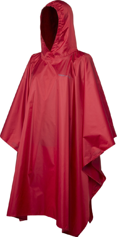 Pláštěnka TREKMATES Tour Poncho červená