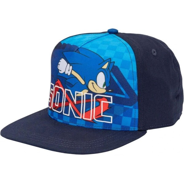 Kšiltovka dětská Sonic - Running (snapback) Modrá