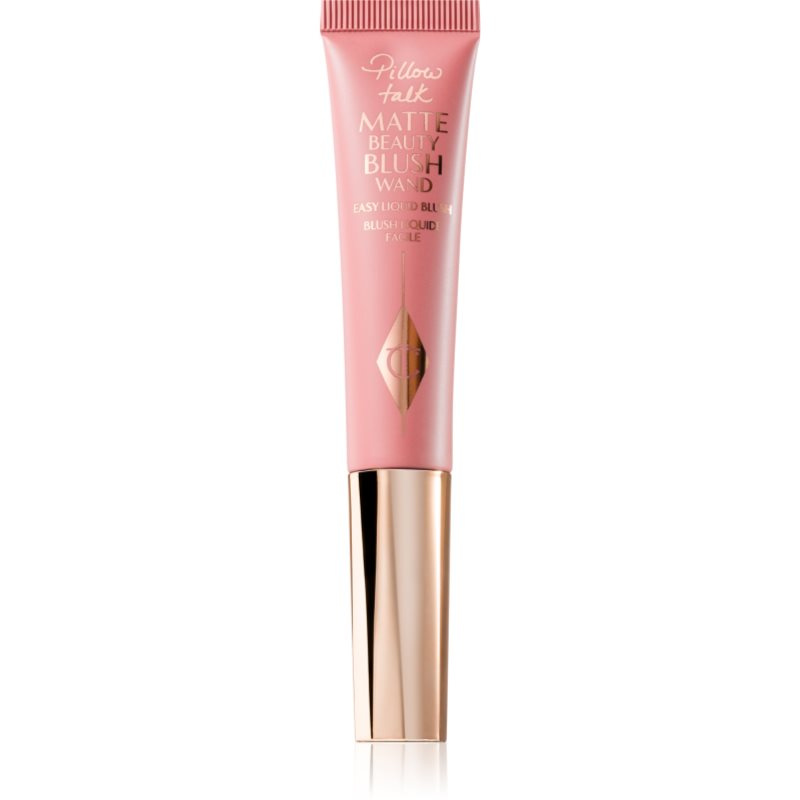 Charlotte Tilbury Pillow Talk tekutá tvářenka s matným efektem odstín Pillow Talk 12 ml
