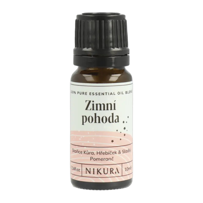 Nikura 100% přírodní esenciální olej Zimní pohoda 10 ml