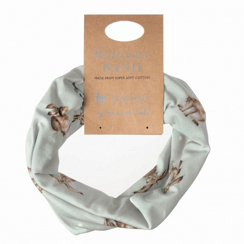 Wrendale Designs Multifunkční šátek Wrendale Designs "Hare-Brained" - Zajíc