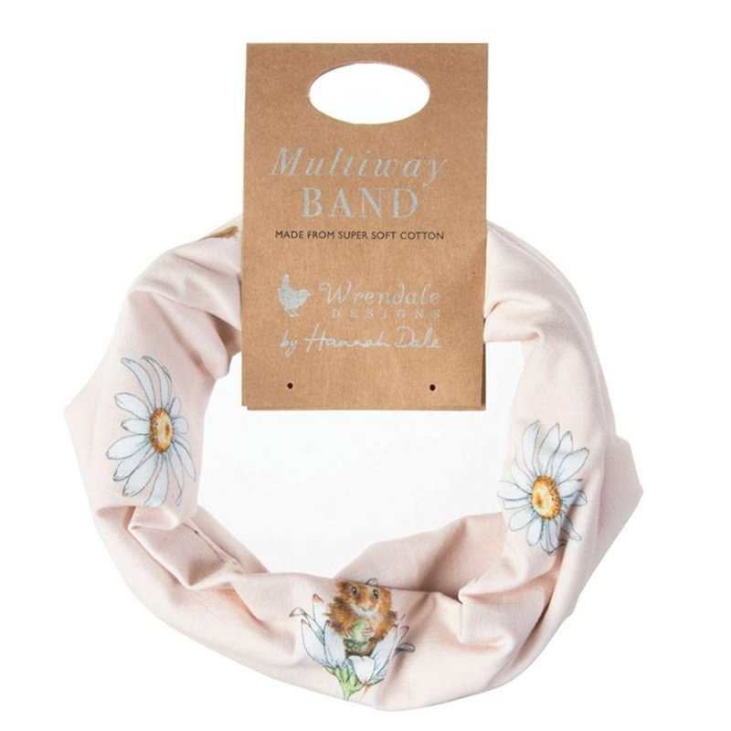 Wrendale Designs Multifunkční šátek Wrendale Designs "Oops a Daisy" - Myška