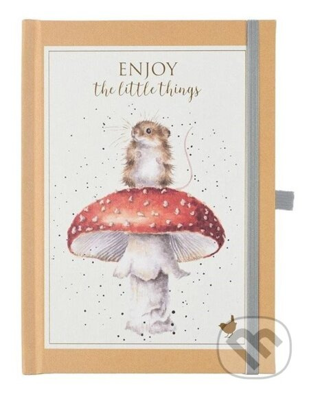 Zápisník Bullet Journal Wrendale Designs – myška Aladine