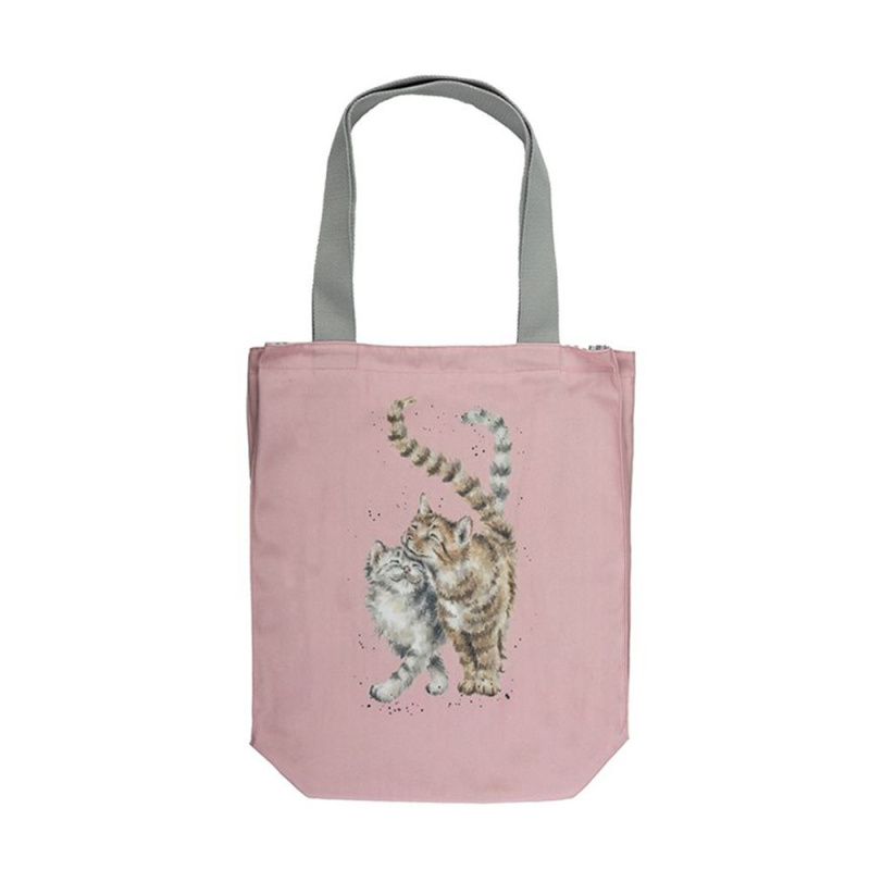 Wrendale Designs Pevná plátěná taška Wrendale Designs "Feline Good" - Kočky