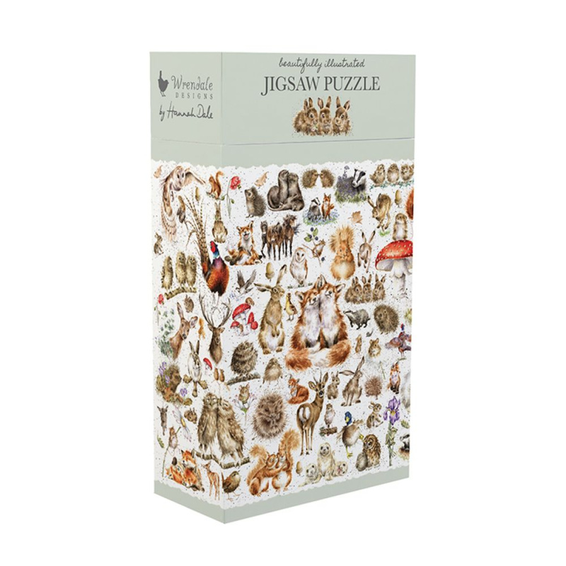 Wrendale Designs Puzzle Wrendale Designs "Country Set", 1000 dílků - Lesní zvířátka