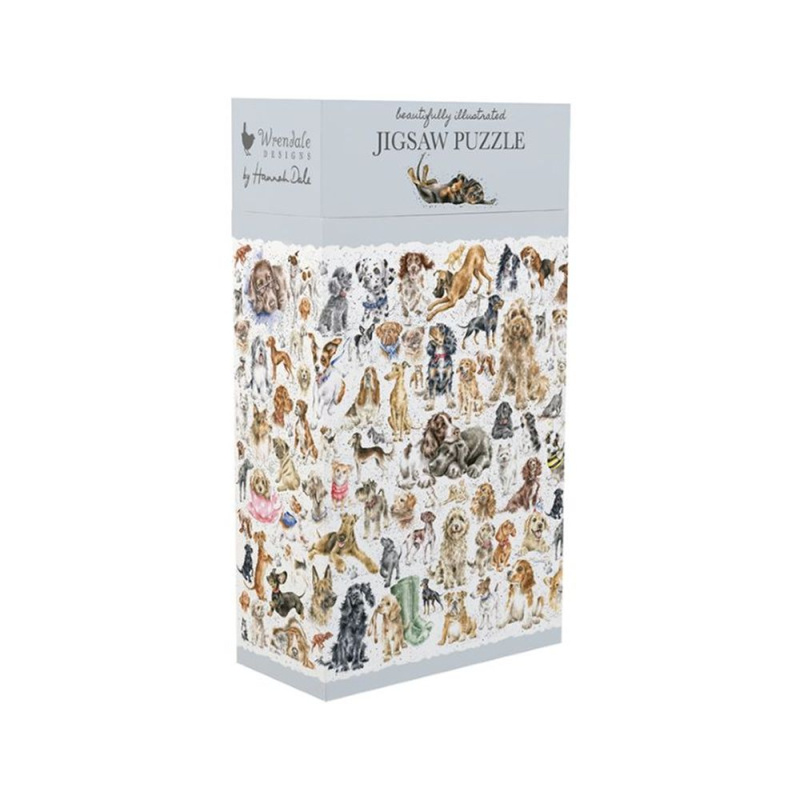 Puzzle Wrendale Designs (1000 dílků) – pejsci Aladine