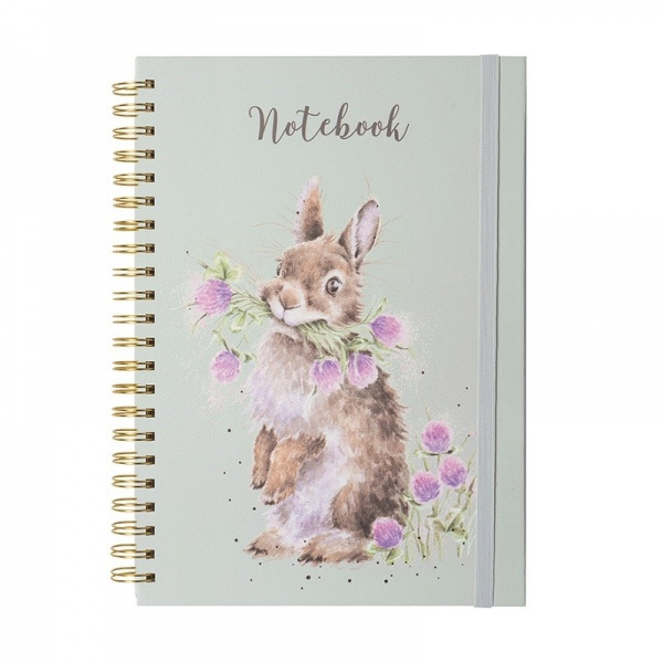 Zápisník s kroužkovou vazbou A4 Wrendale Designs – králík Aladine