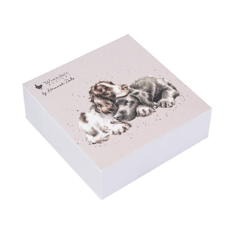 Wrendale Designs Samolepicí bloček Wrendale Designs "Growing Old Together", 250 l. - Pejsci