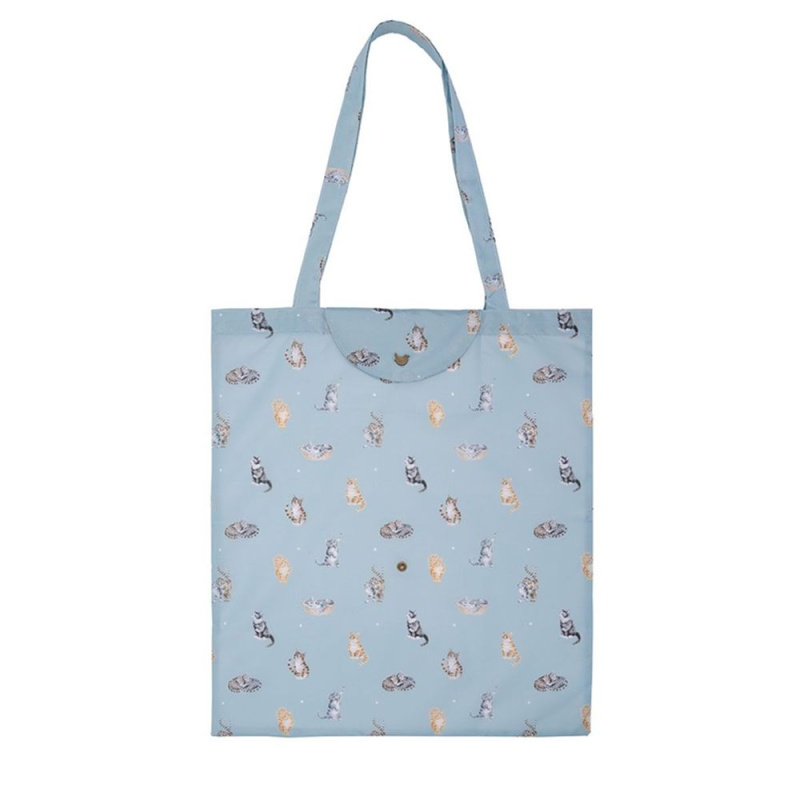 Wrendale Designs Skládací nákupní taška Wrendale Designs "Feline Friends" - Kočky