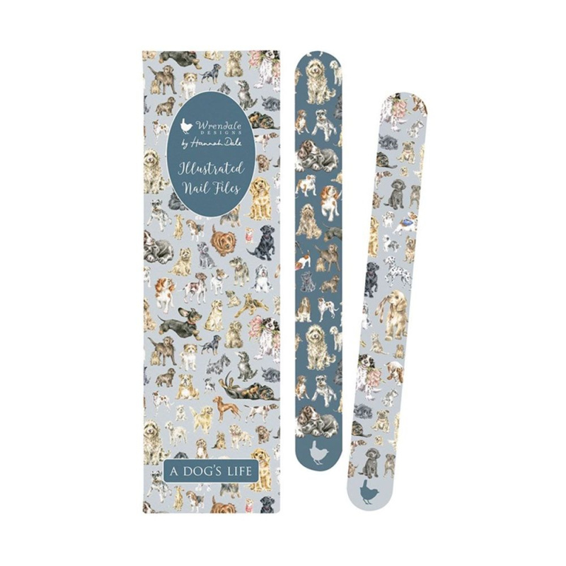 Wrendale Designs Sada pilníků Wrendale Designs "A Dog's Life", 2 ks - Pejsci