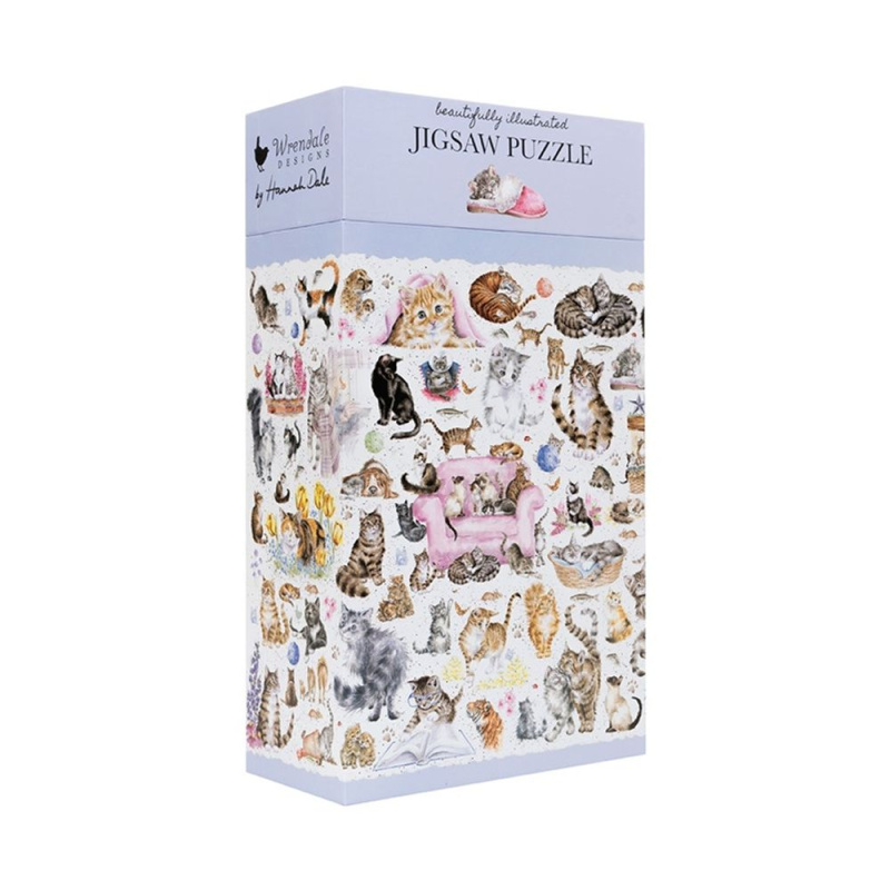 Wrendale Designs Puzzle Wrendale Designs "Feline Friends", 1000 dílků - Kočky