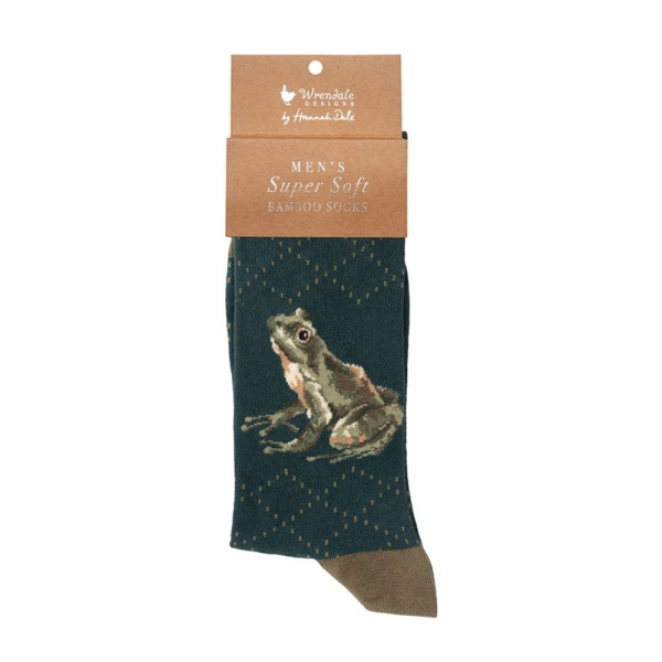 Wrendale Designs Pánské ponožky Wrendale Designs "The Happy Frog" - Žába