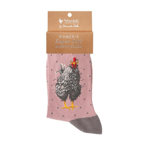 Wrendale Designs Dámské ponožky Wrendale Designs "Curious Hen" - Slepice