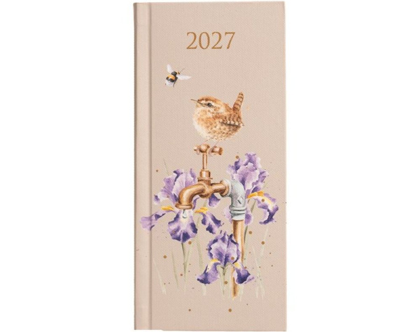 Wrendale Designs Kapesní diář 2027 Wrendale Designs - Střízlík