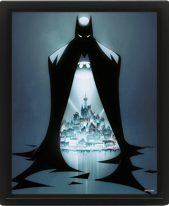Batman : Gotham - 3D Obraz s rámem 3D Obraz (s rámem)