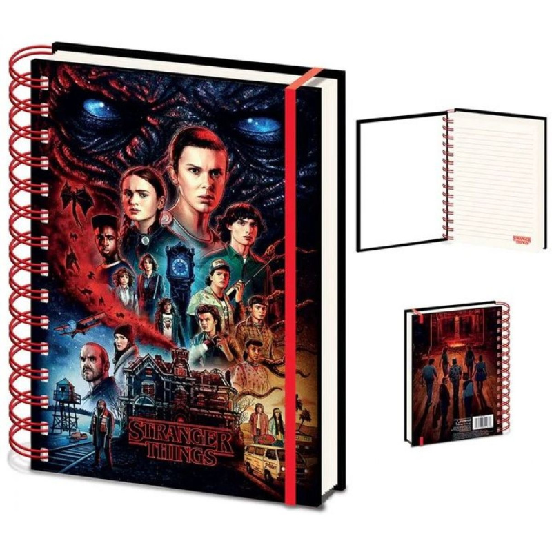 Pyramid International Zápisník Stranger Things 4 Vecna A5