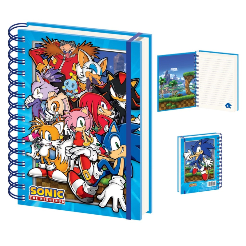Sonic Blok A5 kroužkový EPEE Merch Pyramid