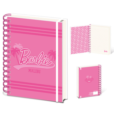 Linkovaný blok Barbie Malibu A5