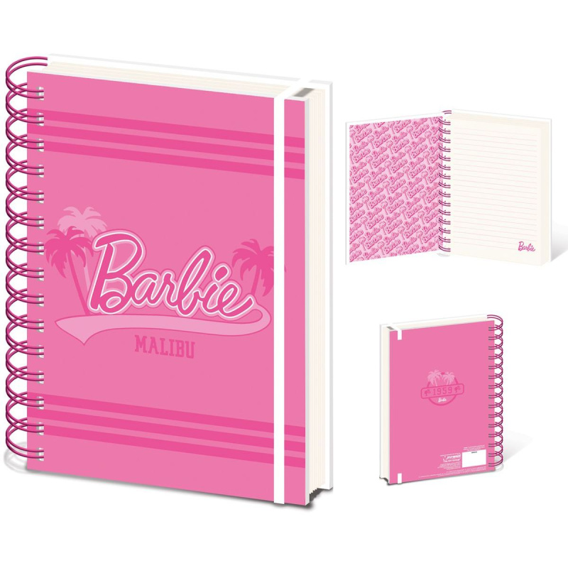 Linkovaný blok Barbie Malibu A5