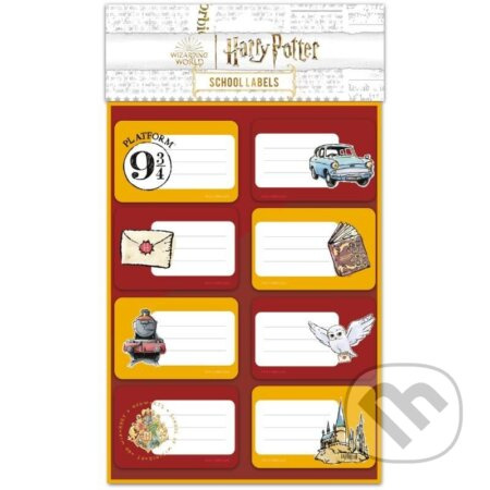 Školní samolepky Harry Potter