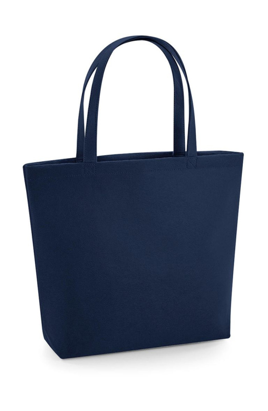 Plstěná taška Tote,100% polyester - 49 x 39 x 13,5 cm - námořnická modrá