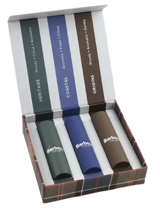 Barbour For Him Trio Set dárková sada pro muže