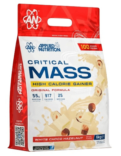 Applied Nutrition Critical Mass Professional Gainer, 6000 g Příchuť: Bílá čokoláda Bueno