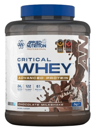 Applied Nutrition Critical Whey 2000 g - čokoládový koktejl