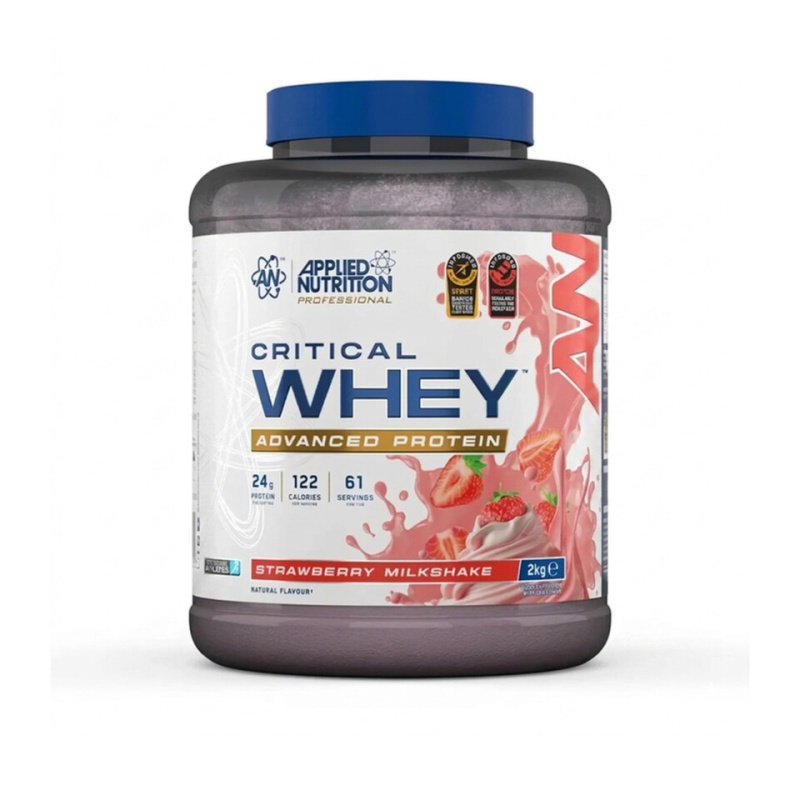 Applied Nutrition Critical Whey 2000 g - jahodový kokjtejl