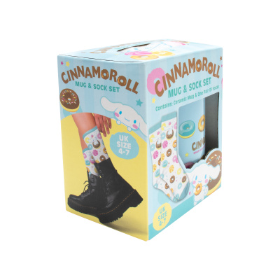 Cinnamoroll dárkový set hrnek a ponožky