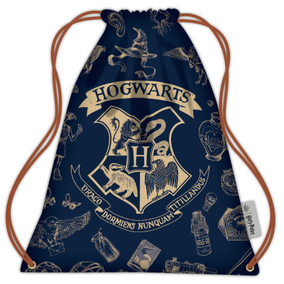 Harry Potter stahovací pytlík Navy & Gold
