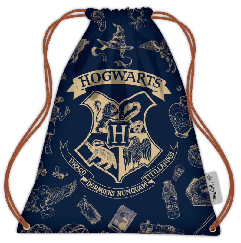 Harry Potter stahovací pytlík Navy & Gold