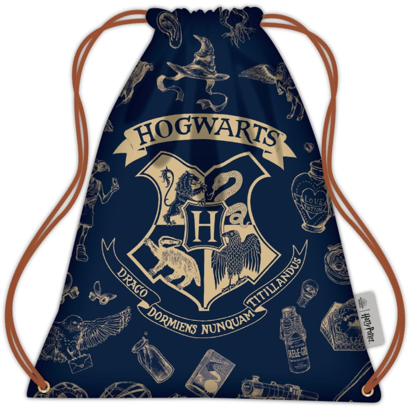 Harry Potter stahovací pytlík Navy & Gold