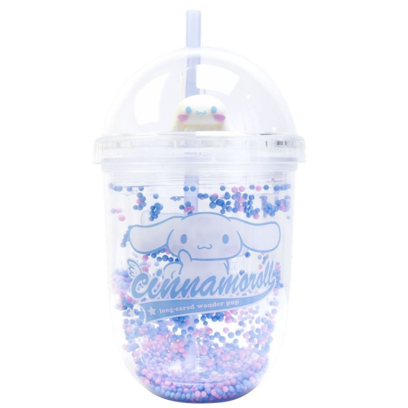 Sanrio Cinnamoroll shaker kelímek s brčkem