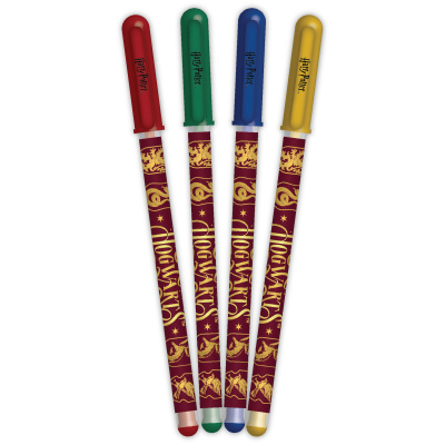 Harry Potter gelová pera set magická místa