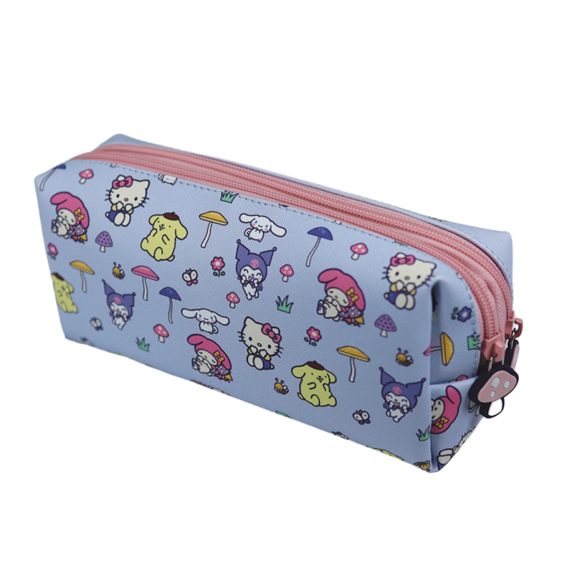 Hello Kitty a přátelé dvojitý školní penál mushroom
