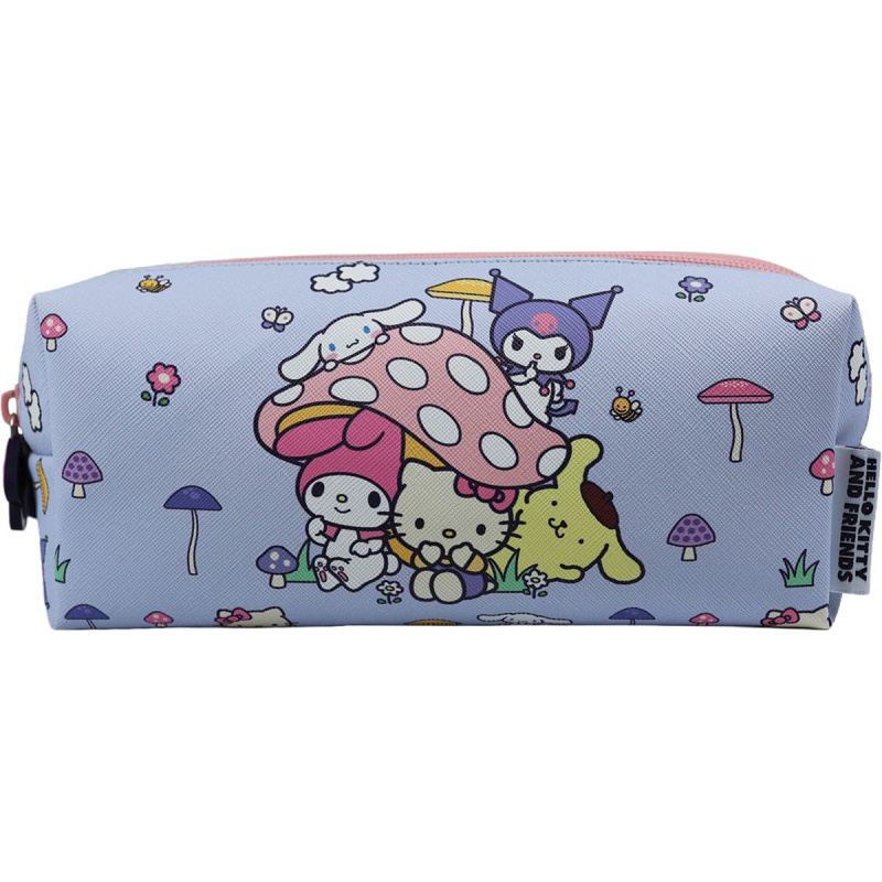 Hello Kitty a přátelé dvojitý školní penál mushroom