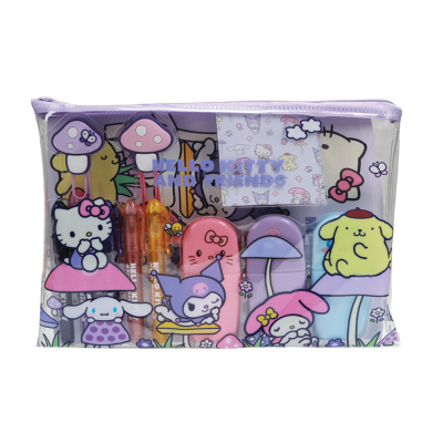 Hello Kitty a přátelé velký školní set s motivem Mushroom