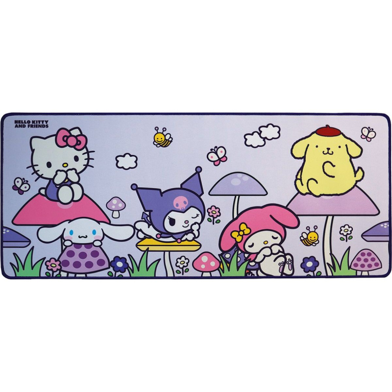 Hello Kitty and Friends jumbo podložka na stůl Mushroom