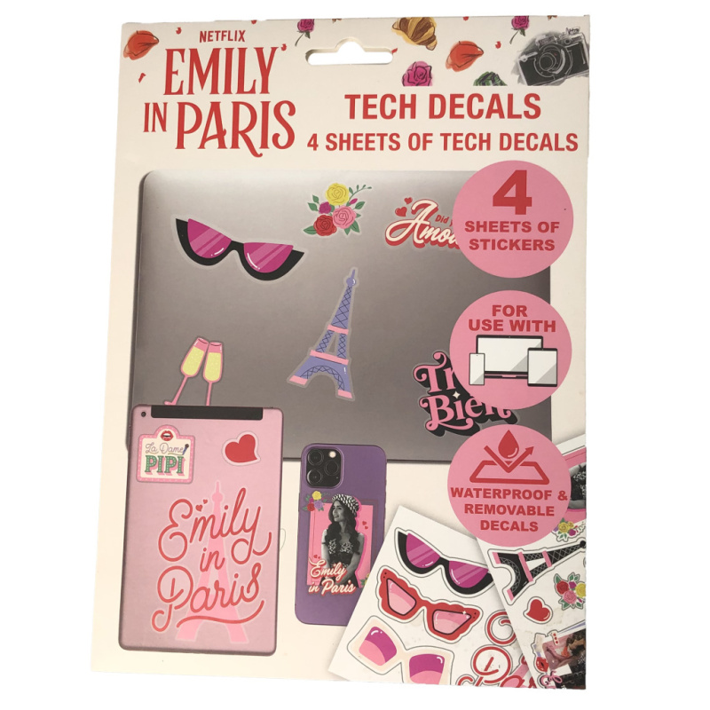 Emily in Paris samolepky EPEE Merch Bluesky