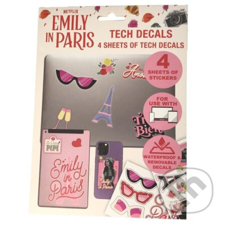 Emily in Paris samolepky EPEE Merch Bluesky