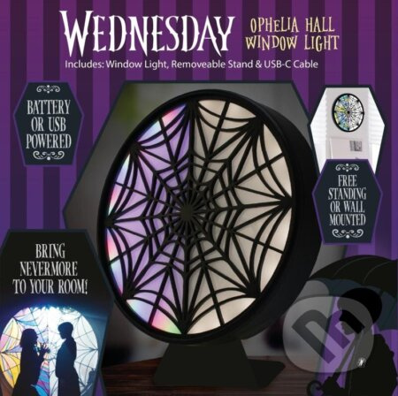 Wednesday Světlo LED - Okno