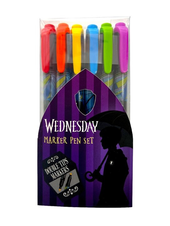 Set zvýrazňovačů Wednesday