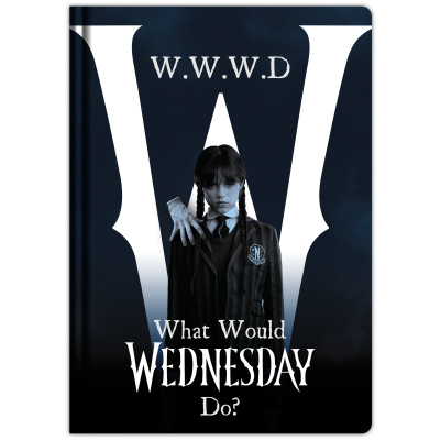Wednesday blok A5 čierný