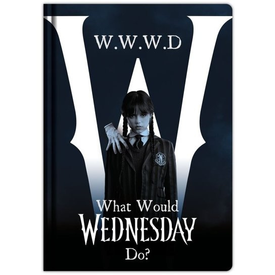 Wednesday blok A5 čierný