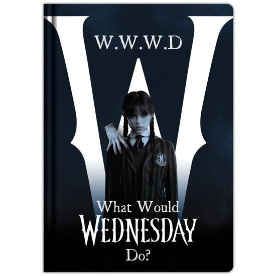 Wednesday blok A5 čierný