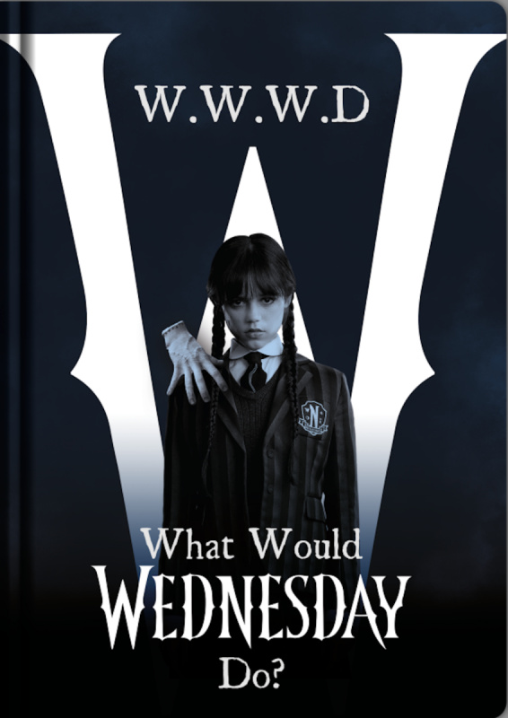 Wednesday blok A5 čierný