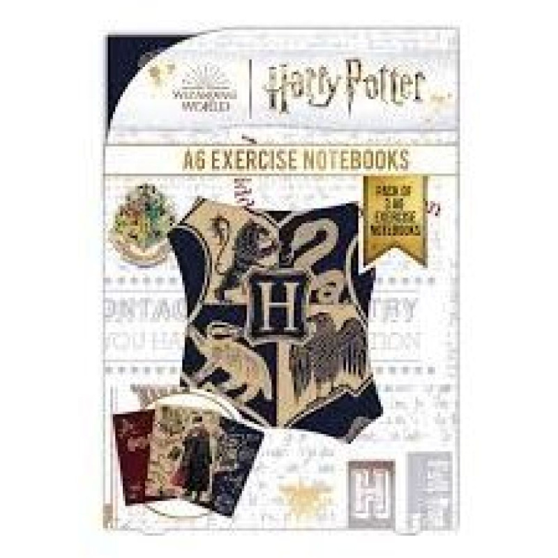 Harry Potter Set bloků A6 Hogwarsds Wizard