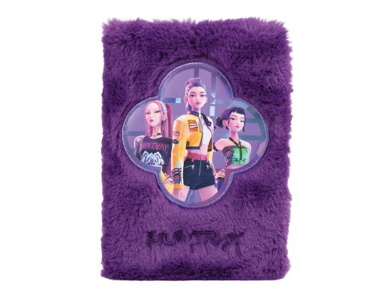 Plyšový zápisník KPop Demon Hunters - Huntr/x