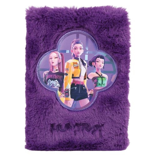 Plyšový zápisník KPop Demon Hunters - Huntr/x